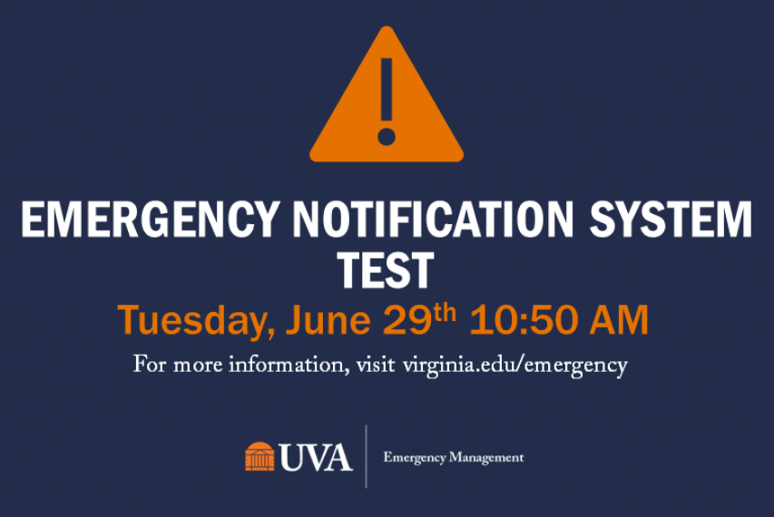 UVA Successfully Tests Emergency Alert System | Emergency Management